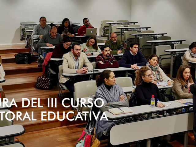 Apertura del III curso de Pastoral Educativa